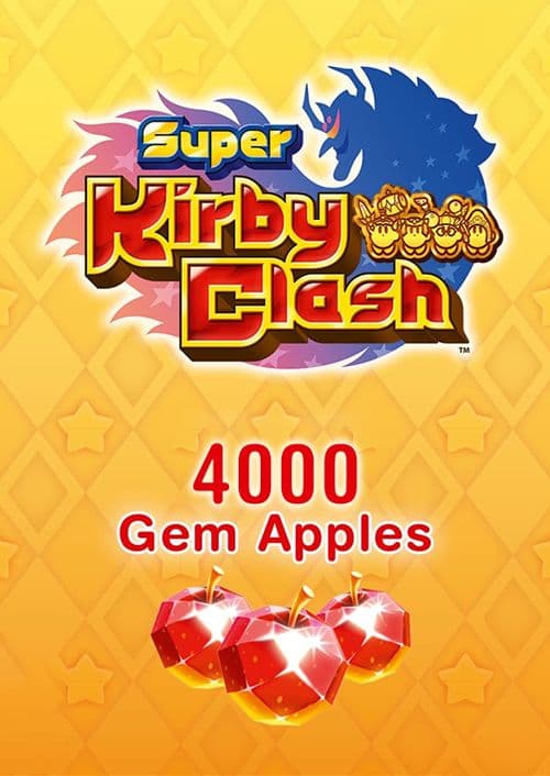 Super Kirby Clash - 4000 Gem Apples Switch (Europe & UK)