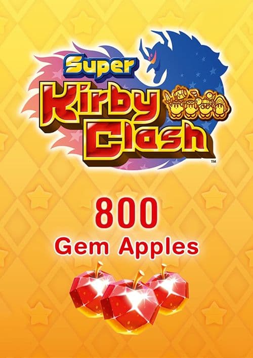 Super Kirby Clash - 800 Gem Apples Switch (Europe & UK)