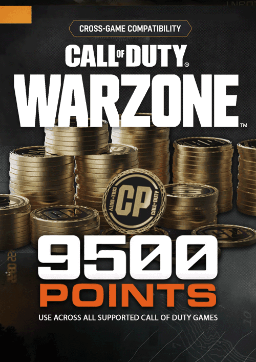 9,500 Call of Duty: Warzone Points Xbox One/Xbox Series X|S/PC (WW)