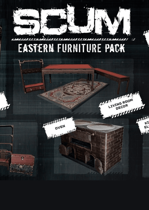 SCUM Eastern Furniture Pack PC - DLC