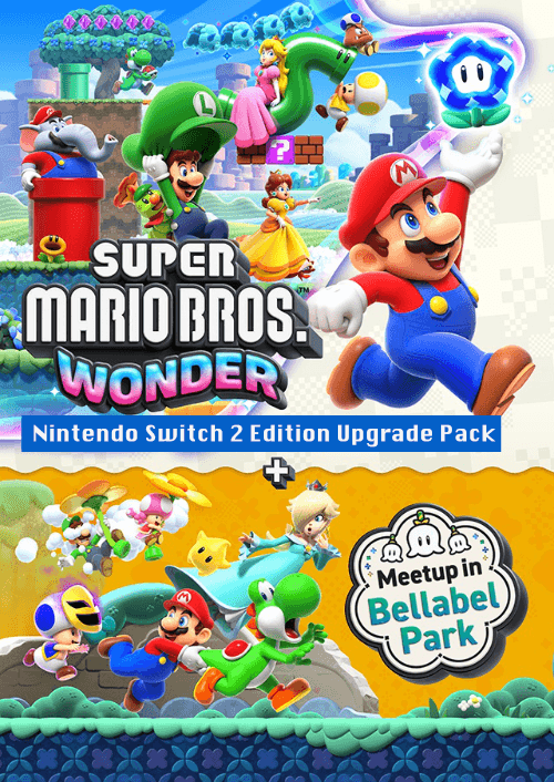 Super Mario Bros Wonder - Nintendo Switch 2 Edition Plus Meetup in Bellabel Park Upgrade Pack DLC (Europe & UK)