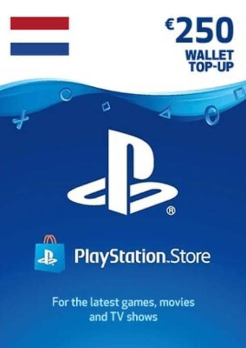 PlayStation Network (PSN) Card - 250 EUR (Netherlands)