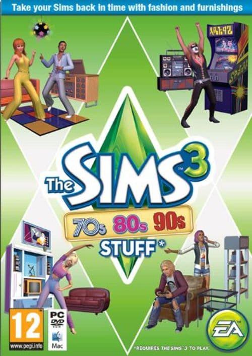 The Sims 3: 70s, 80s and 90s Stuff
