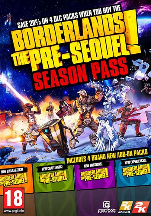 Borderlands: The Pre-Sequel Season Pass (Mac)