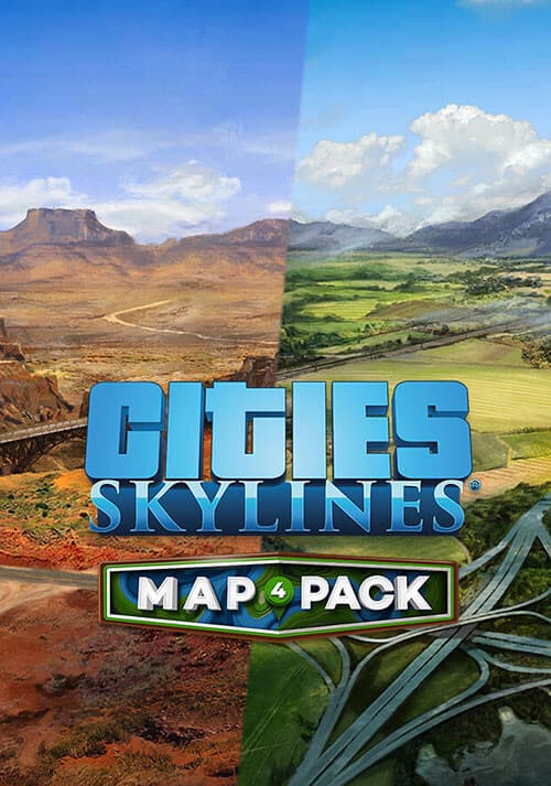 Cities: Skylines - Content Creator Pack: Map Pack 4