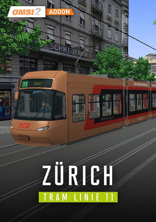 OMSI 2 Add-on Zurich Tram Line 11