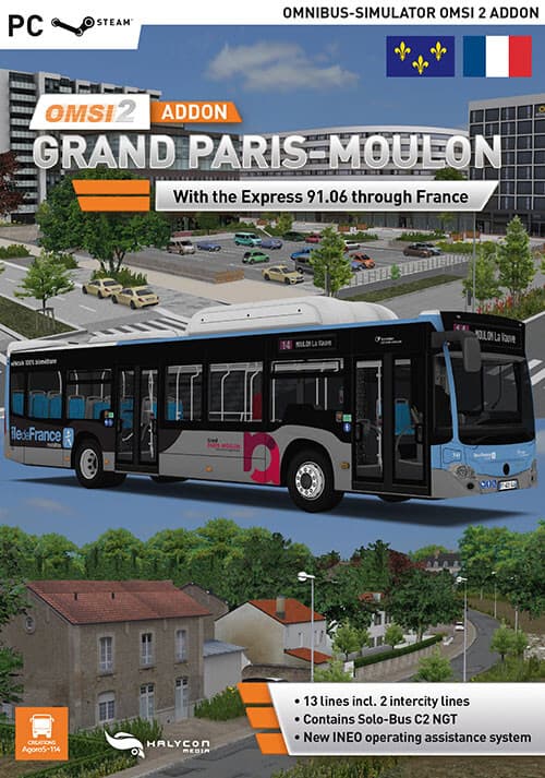 OMSI 2 Add-On Grand Paris-Moulon