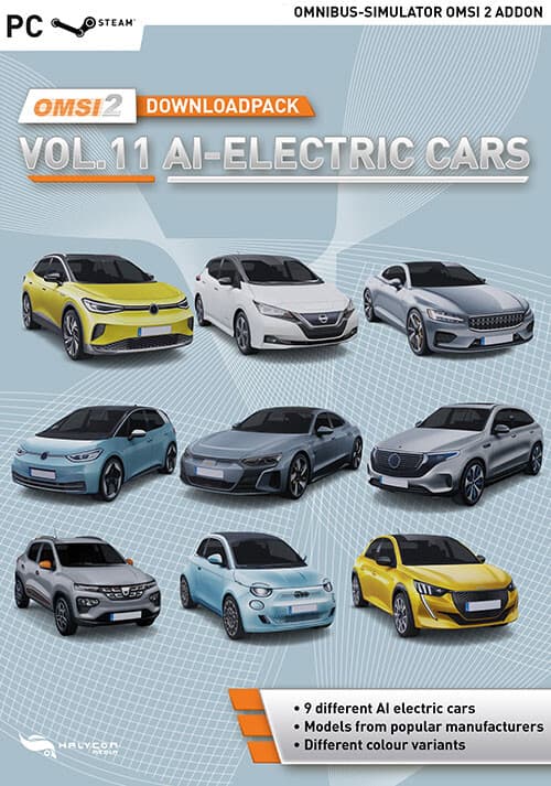 OMSI 2 Add-On Downloadpack Vol. 11 - AI-Electric Cars