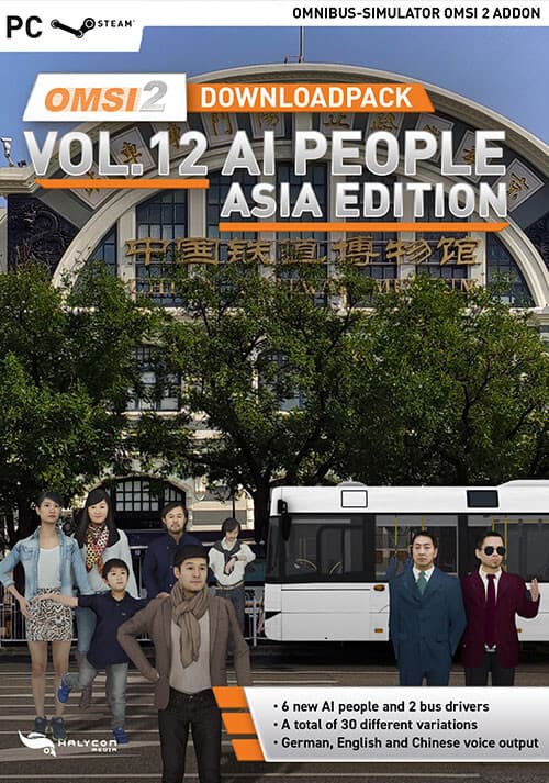 OMSI 2 Add-on Downloadpack Vol. 12 - AI-People - Asia-Edition