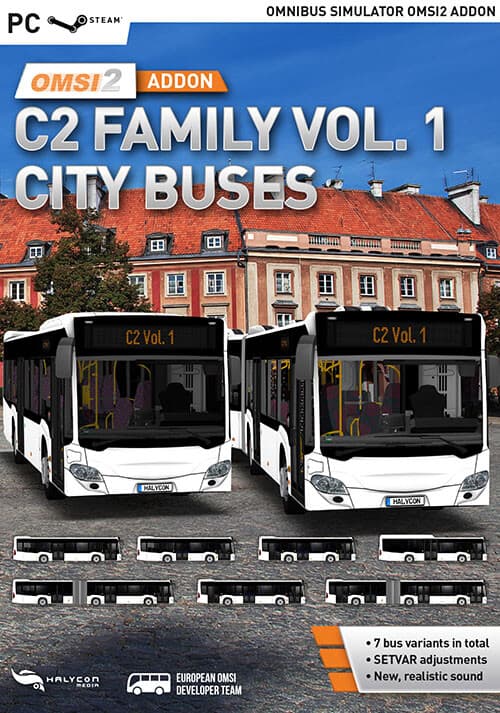 OMSI 2 Add-on C2 Family Vol. 1 City Buses
