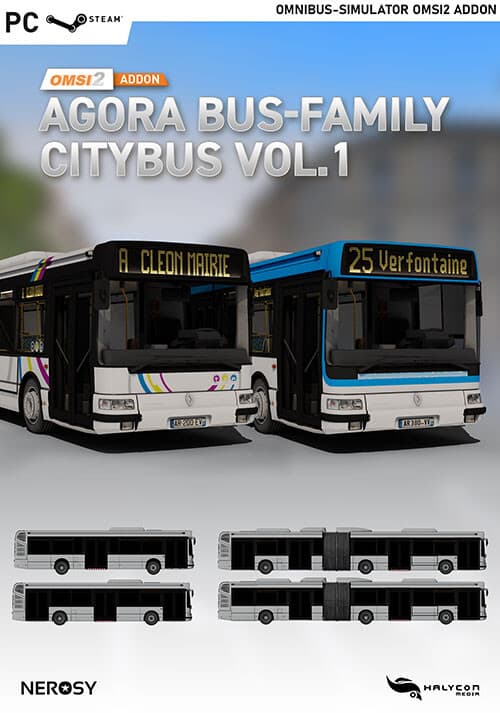 OMSI 2 Add-on Agora Bus Family Citybus Vol. 1
