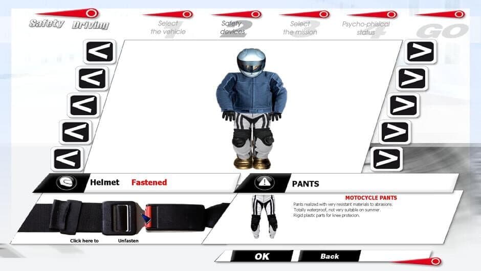 Safety Driving Simulator: Motorbike screenshot 3