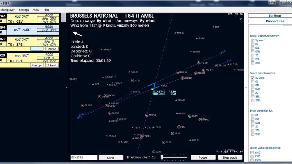 Global ATC Simulator screenshot 2