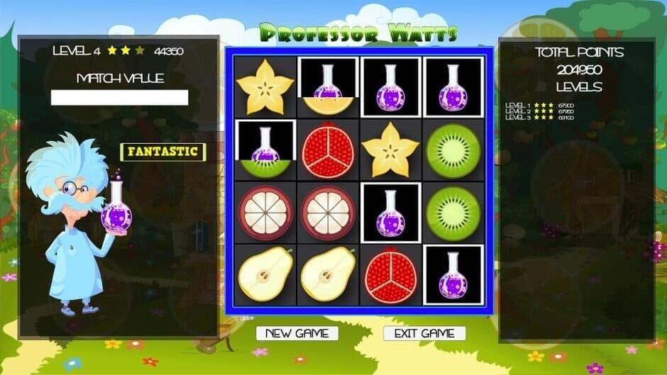 Professor Watts Memory Match Fresh Fruit screenshot 3