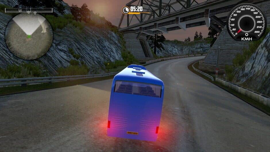 Coach Bus Simulator Parking screenshot 1