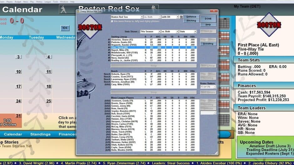 Baseball Mogul 2015 screenshot 5