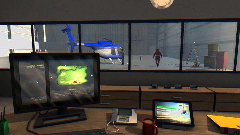 Helicopter Simulator 2014: Search and Rescue screenshot 1