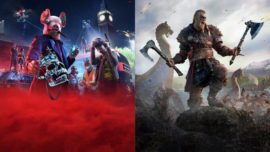 Assassin's Creed Valhalla + Watch Dogs: Legion