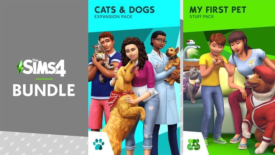 The Sims 4 - Cats & Dogs + My First Pet Stuff