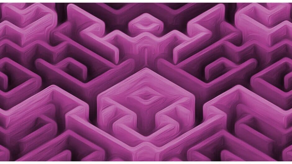 Maze Art: Pink
