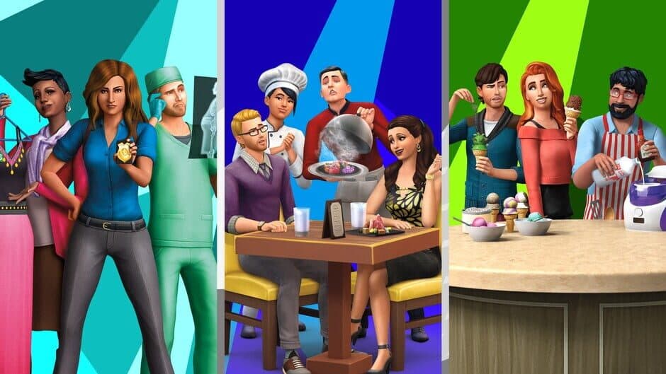 The Sims 4: Get to Work + Dine Out + Cool Kitchen Stuff