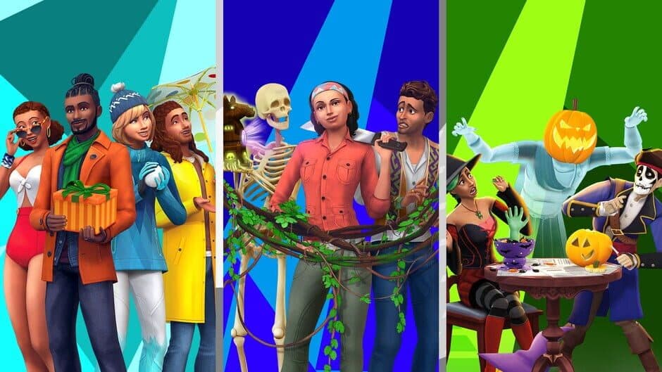 The Sims 4: Seasons + Jungle Adventure + Spooky Stuff