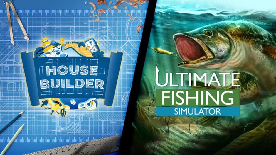 House Builder + Ultimate Fishing Simulator -