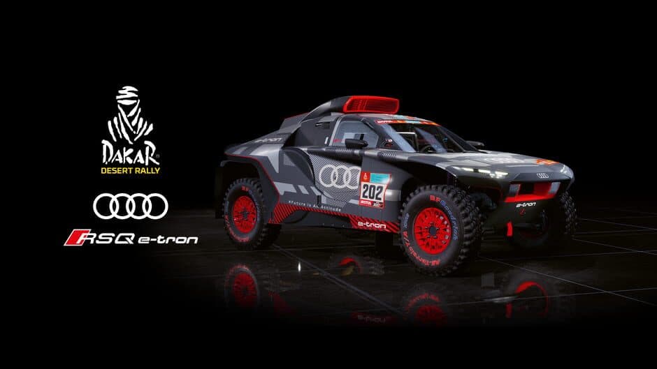 Dakar Desert Rally-  Audi RS Q E-Tron Hybrid Car