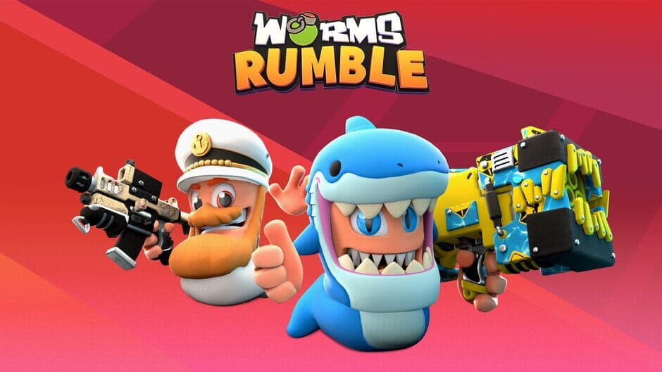 Worms Rumble - Captain & Shark Double Pack
