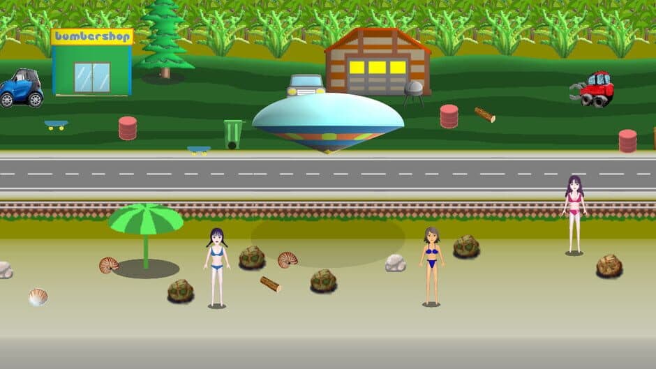 UFO vs Bikini