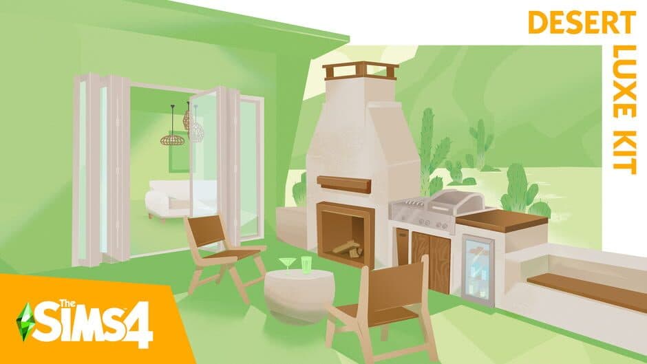The Sims 4: Desert Luxe Kit