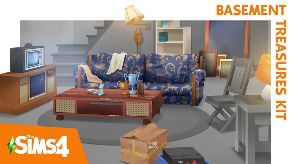 The Sims 4: Basement Treasures Kit