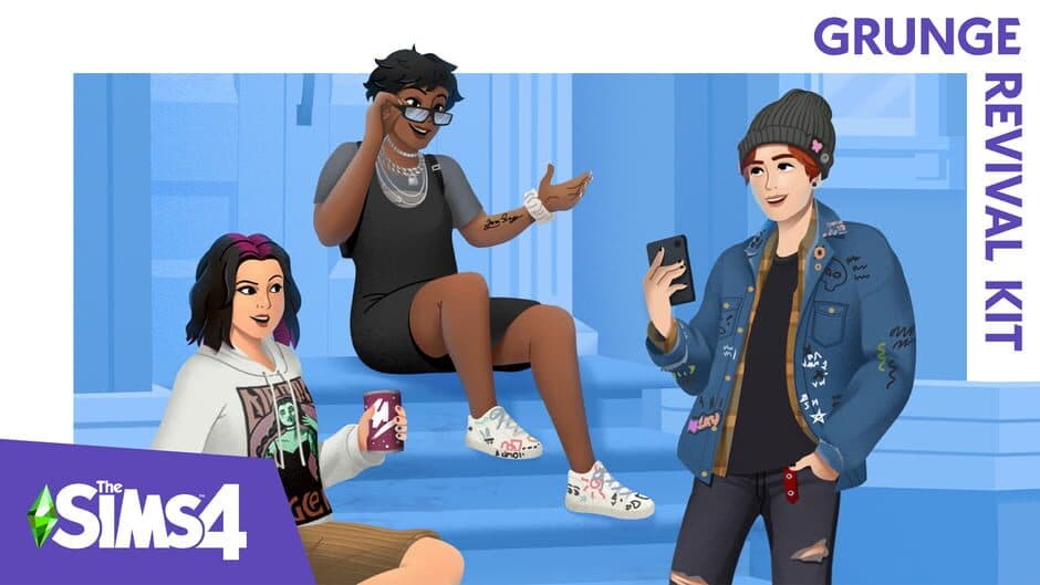 The Sims 4: Grunge Revival Kit