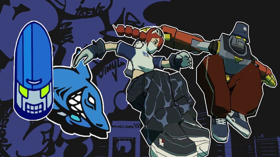 Bomb Rush Cyberfunk - Base and Jay