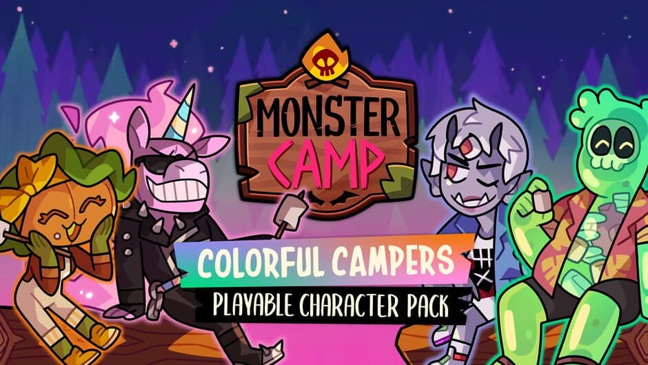 Monster Prom 2: Monster Camp - Character Pack - Colorful Campers
