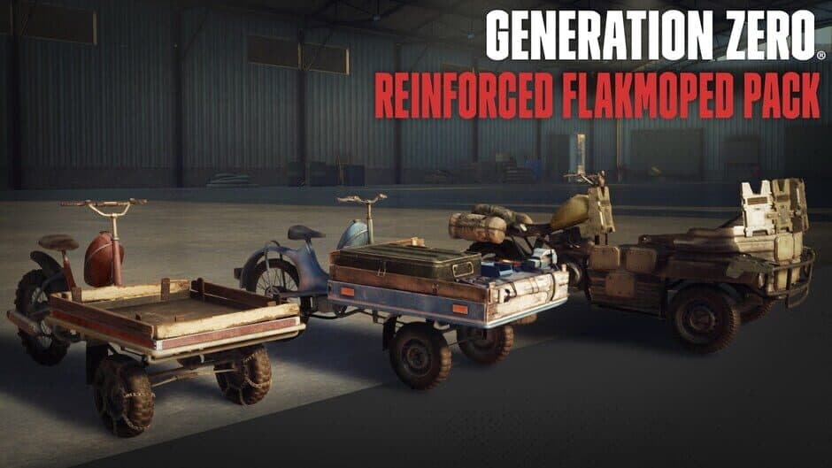 Generation Zero - Reinforced Flakmoped Pack
