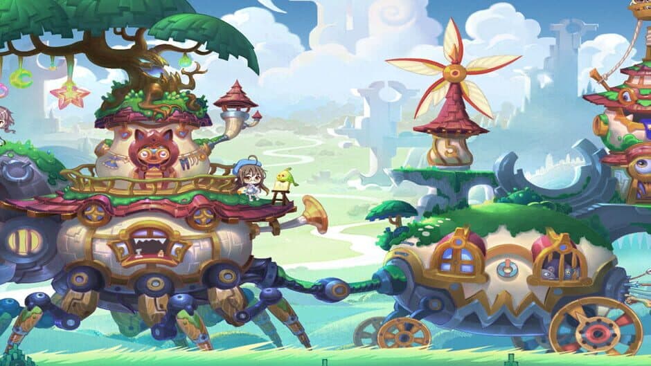 The Girl's Moving Castle