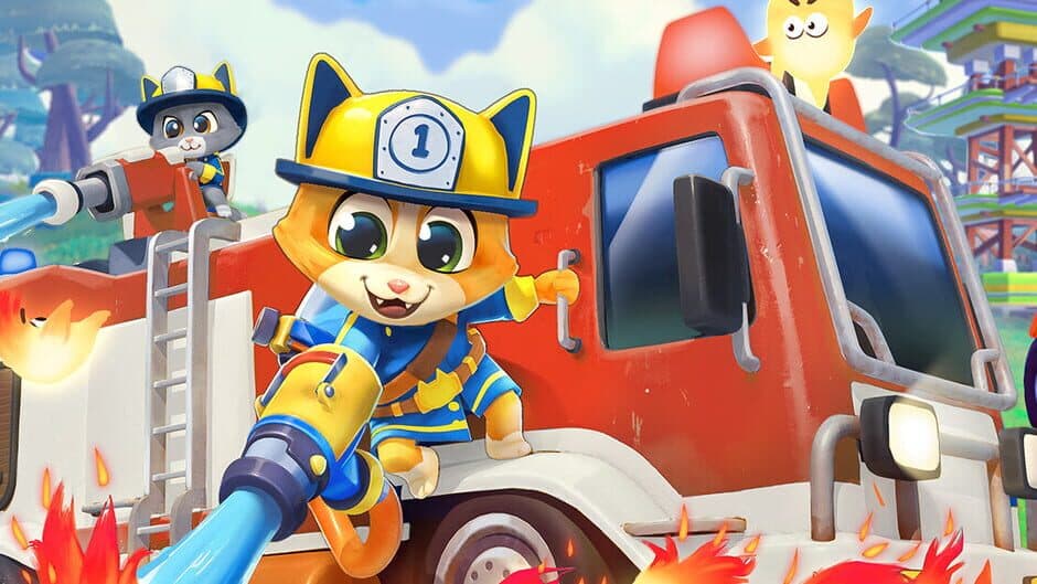 Leo: The Firefighter Cat