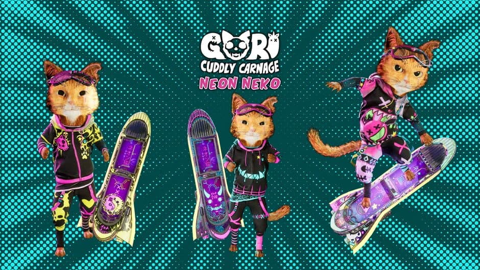 Gori: Cuddly Carnage - Neon Neko Skin Pack