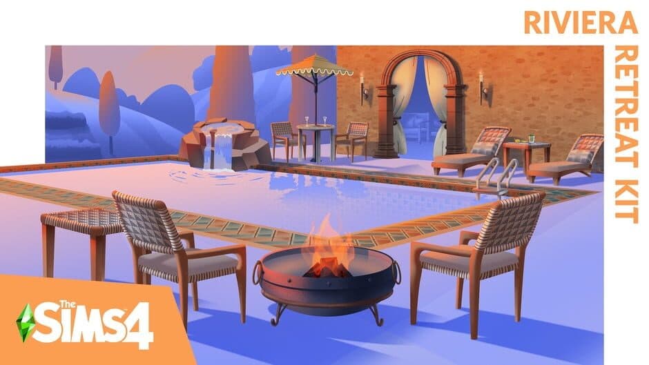 The Sims 4: Riviera Retreat Kit