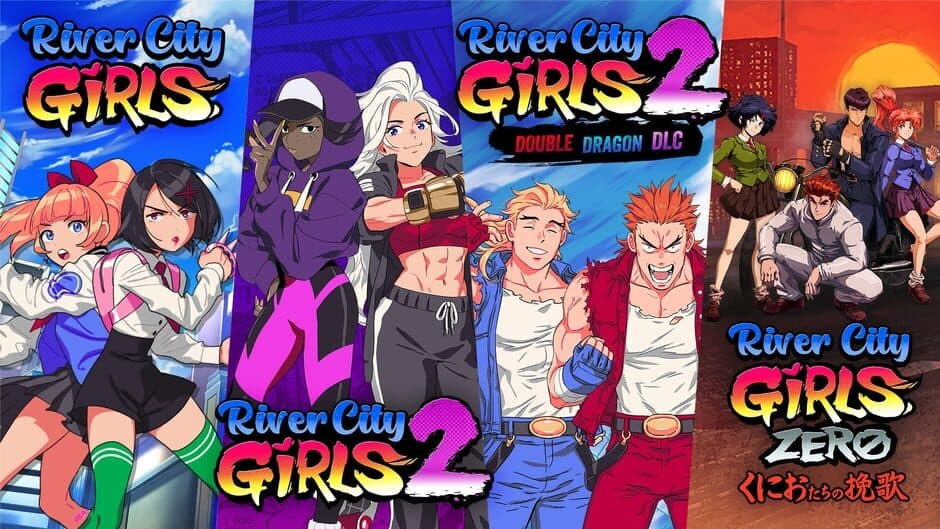 River City Girls 1 + 2 + Zero + Double Dragon
