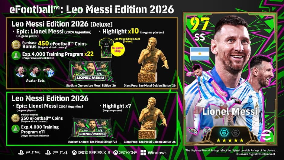 eFootball 2026: Leo Messi Edition