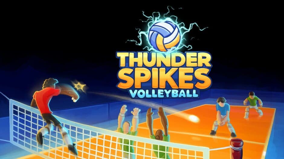 Thunder Spikes Volleyball