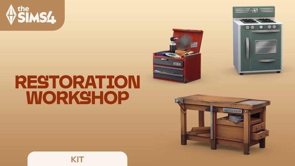 The Sims 4: Restoration Workshop Kit