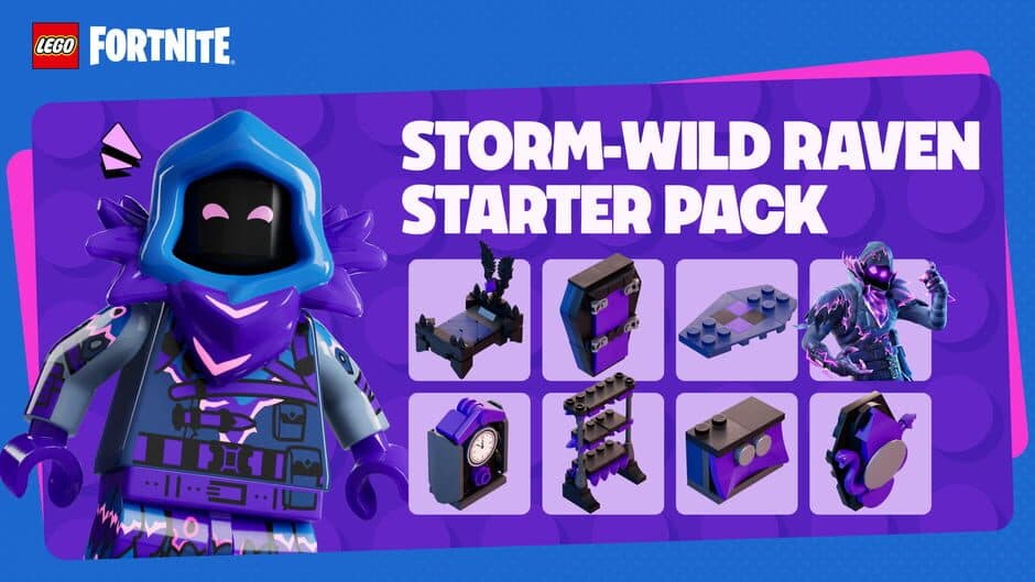 Fortnite - Storm-Wild Raven Starter Pack