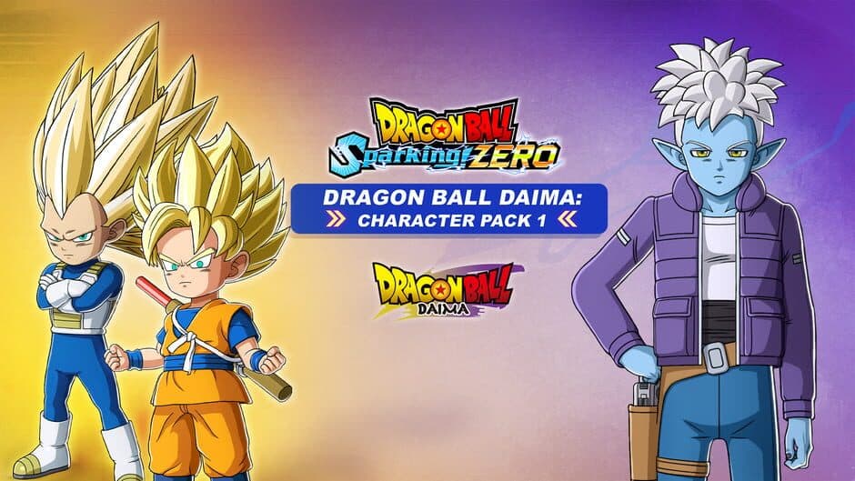 DRAGON BALL: Sparking! ZERO - Dragon Ball DAIMA: Character Pack 1