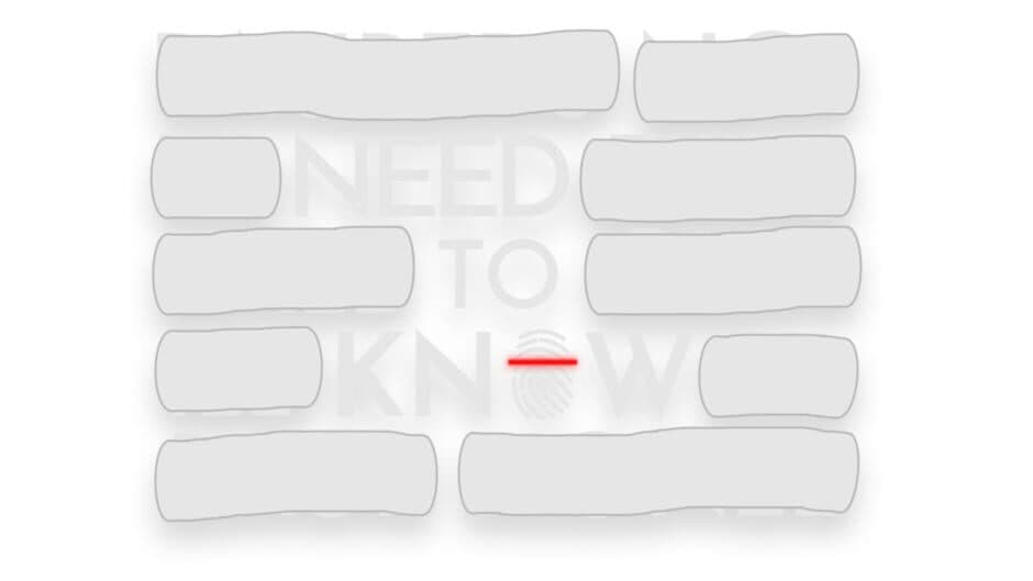 Need to Know