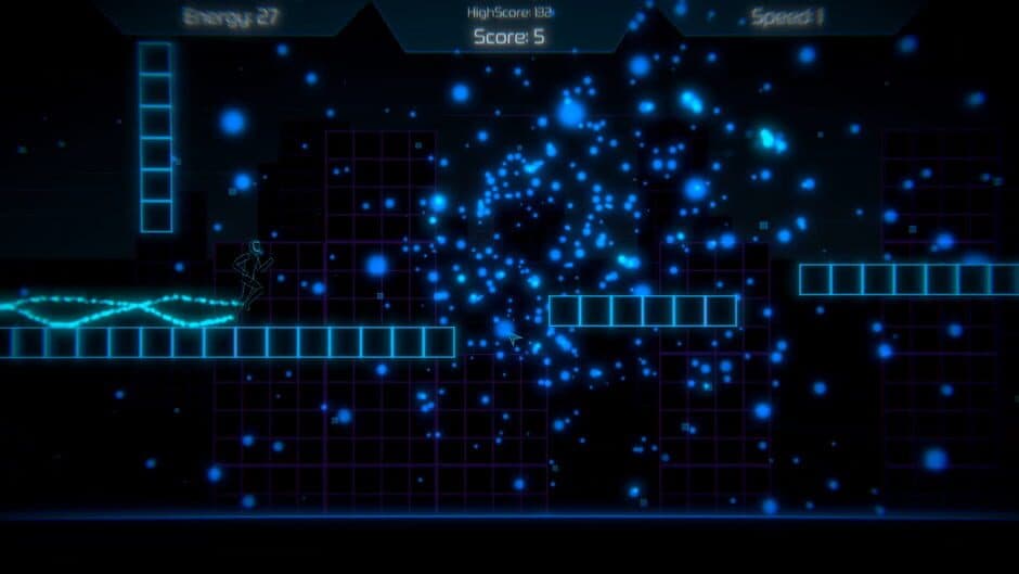 Neon Void Runner screenshot 2