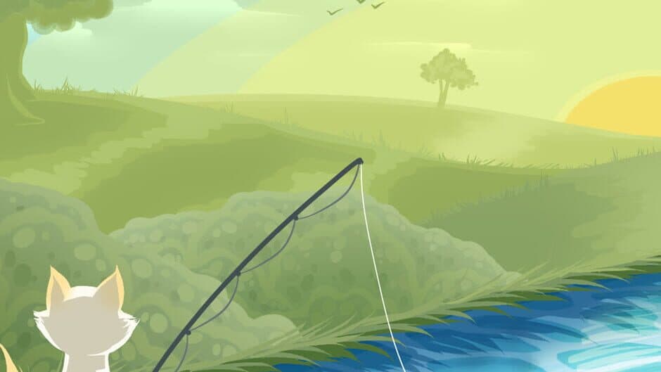 Cat Goes Fishing