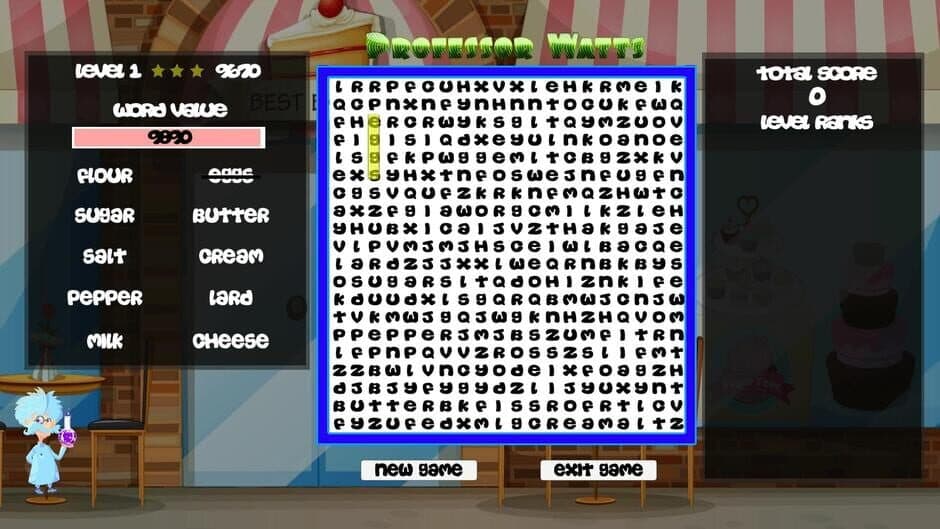 Professor Watts Word Search: Yummy Foods screenshot 5